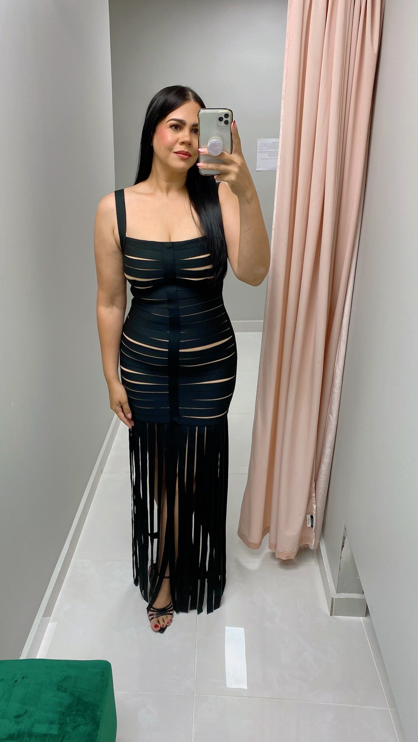 Bandage Fringe Dress