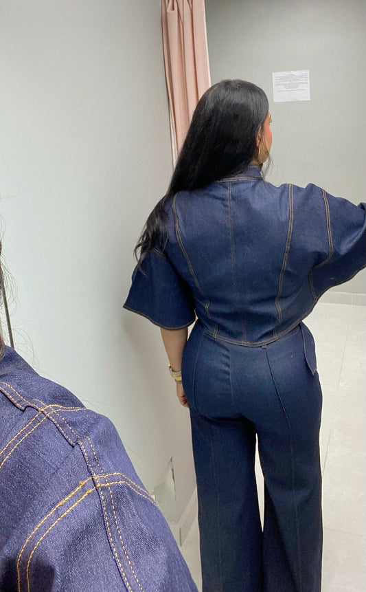 Tania Dark Denim Set