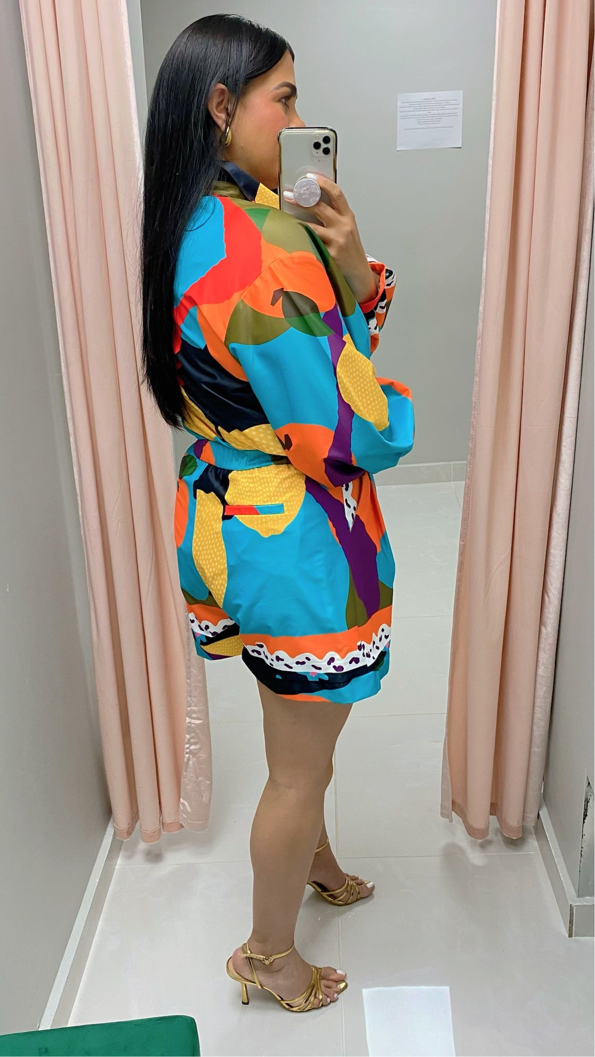 Casual Chic Multicolor Pant Set