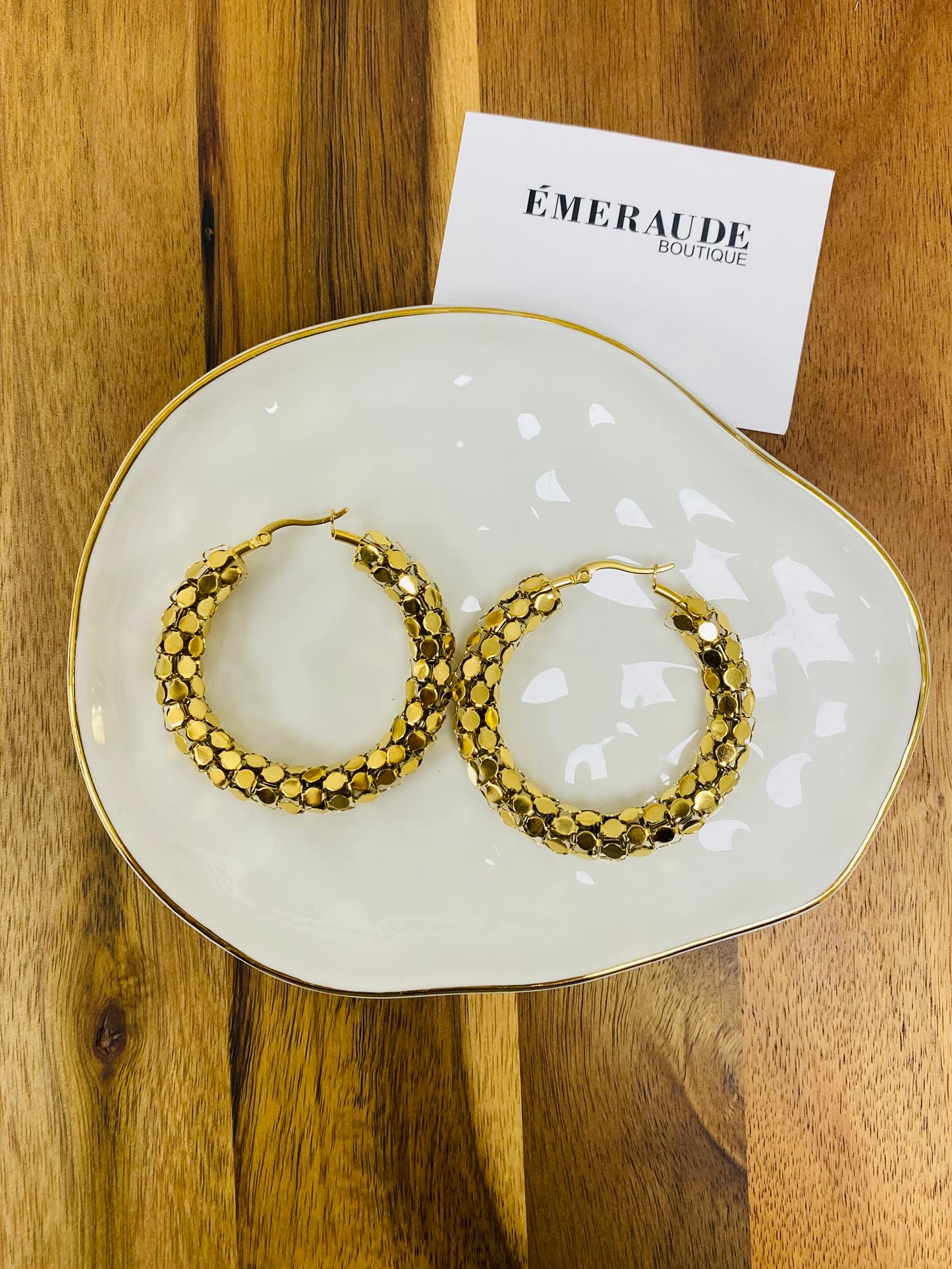 Argollas Bold Earrings