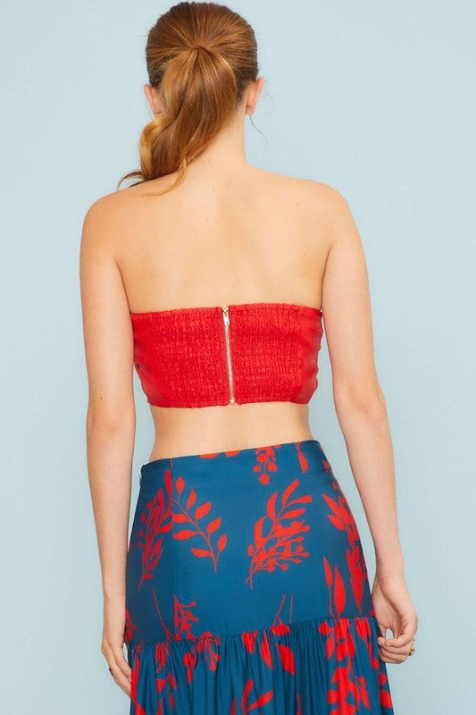 Tie Knot Organza Top