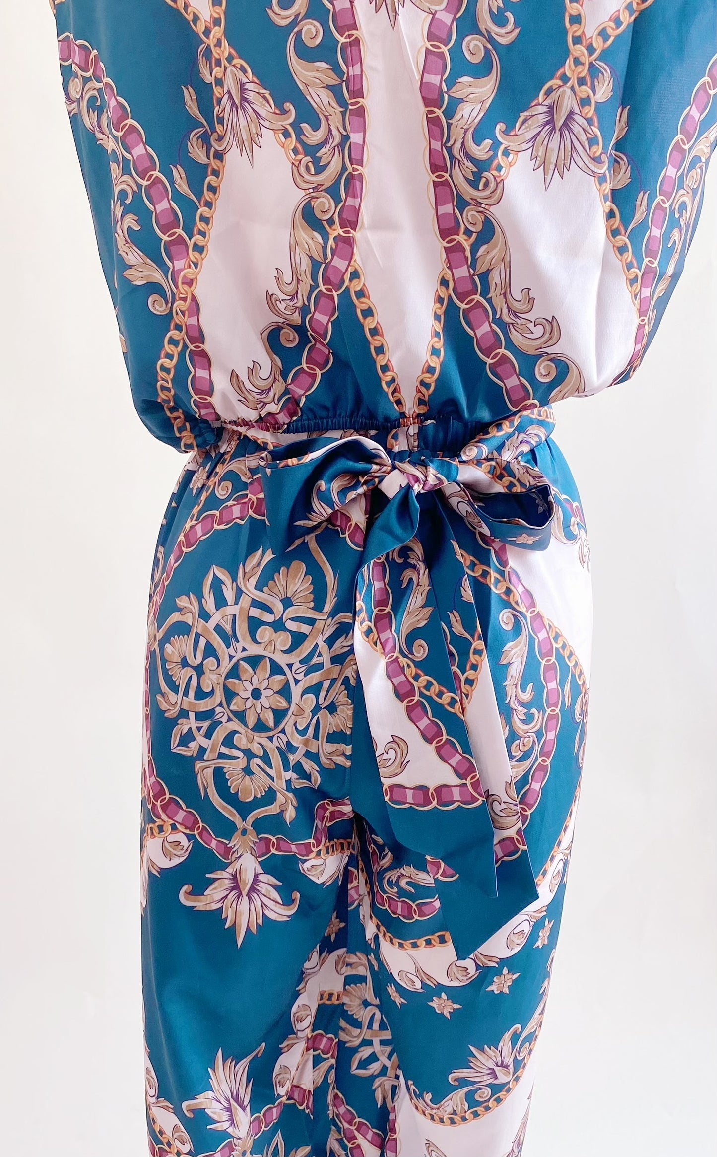 Chain Print Pant Set