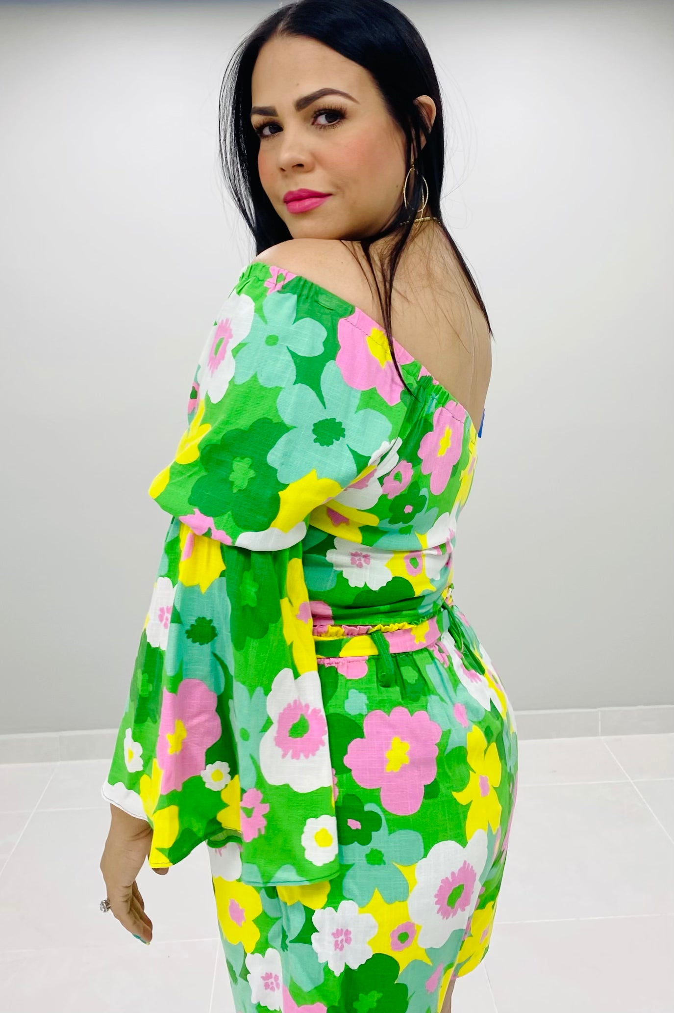 Wrenly Floral One Shoulder Top