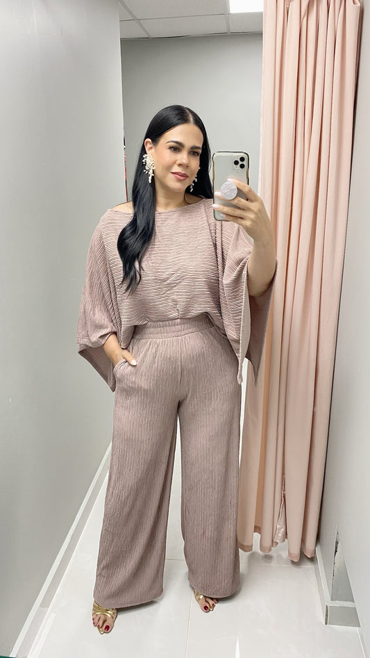 Nude Loungewear Set