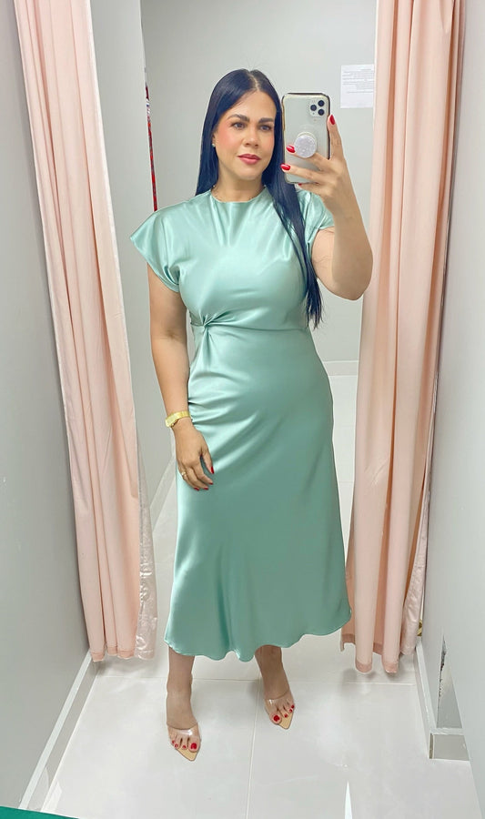 Candace Seafoam Dress