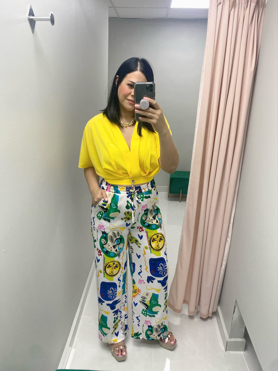 Summer Print Pants