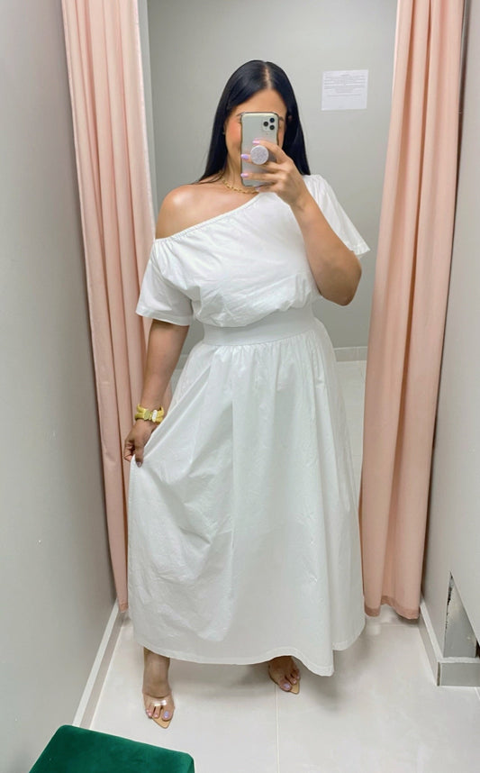 Italia Drop Shoulder Dress