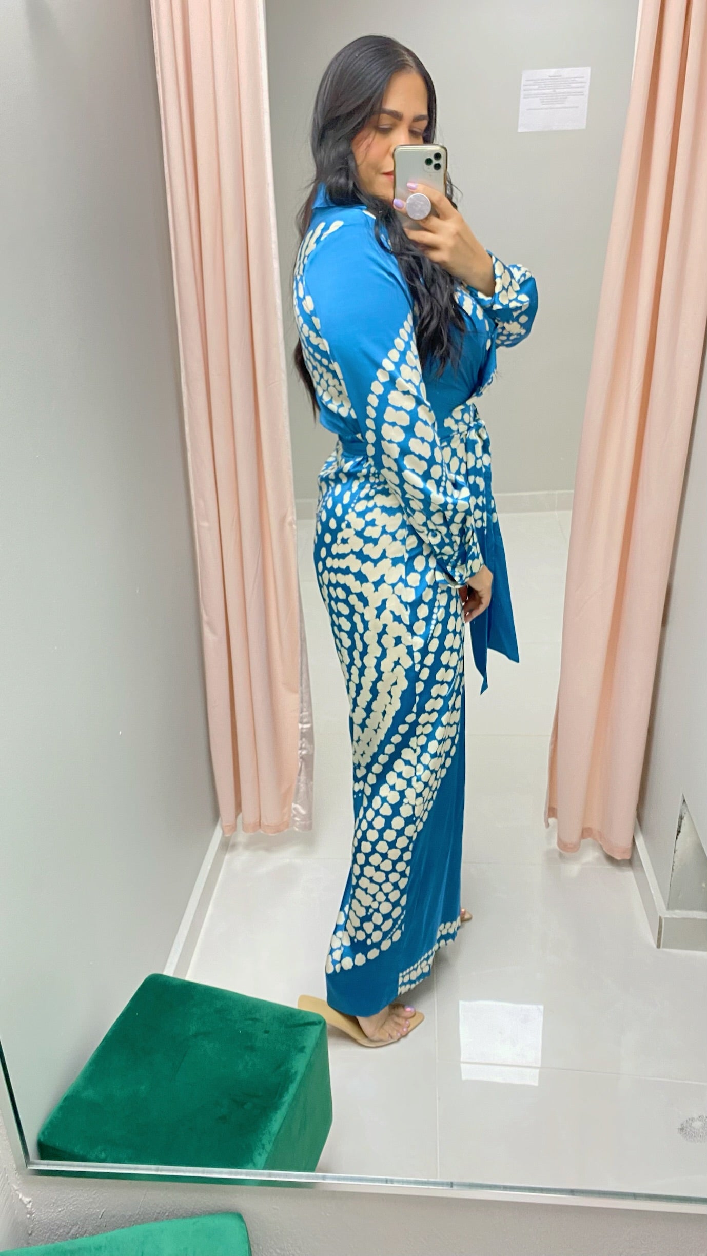 Aria Teal Jumpsuit