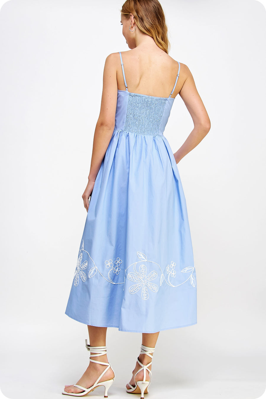 Pauline Dress-Blue