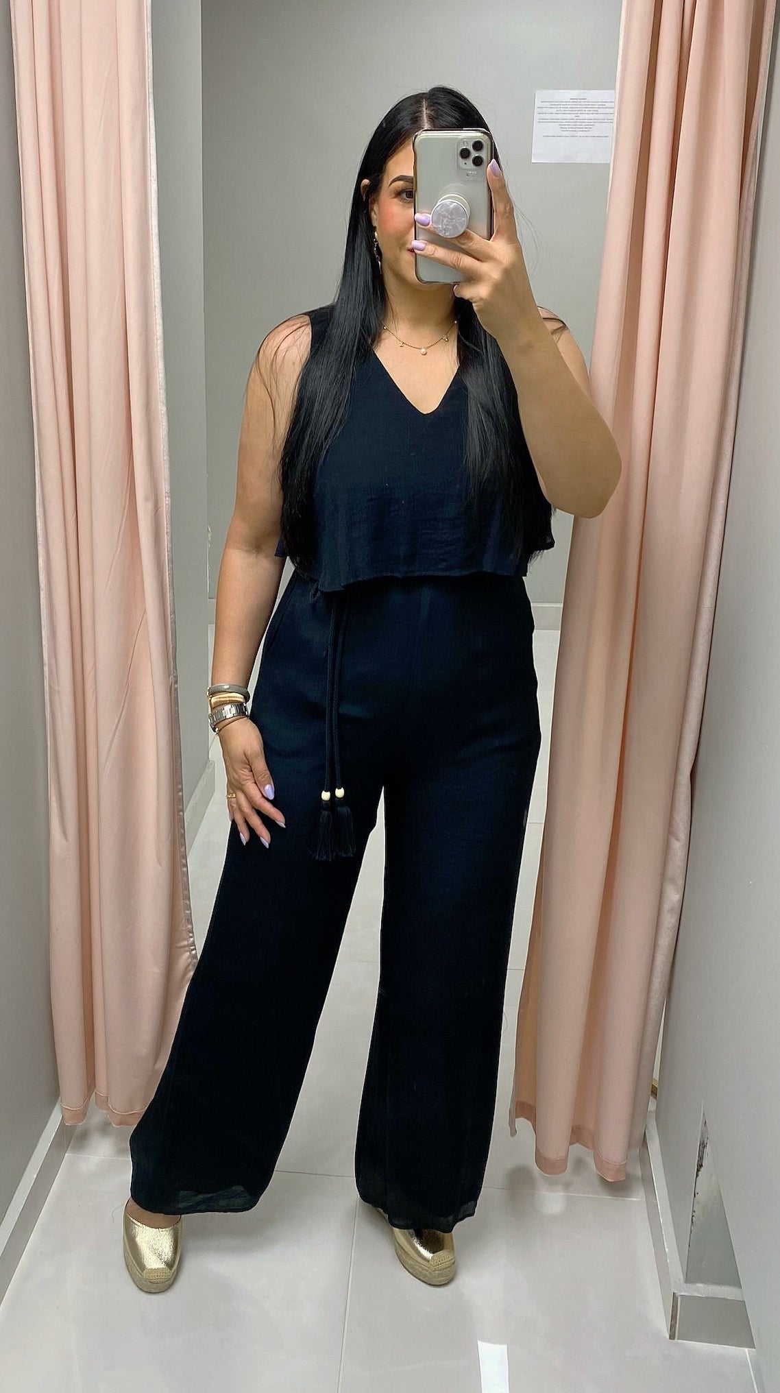 Cecille Black Jumpsuit