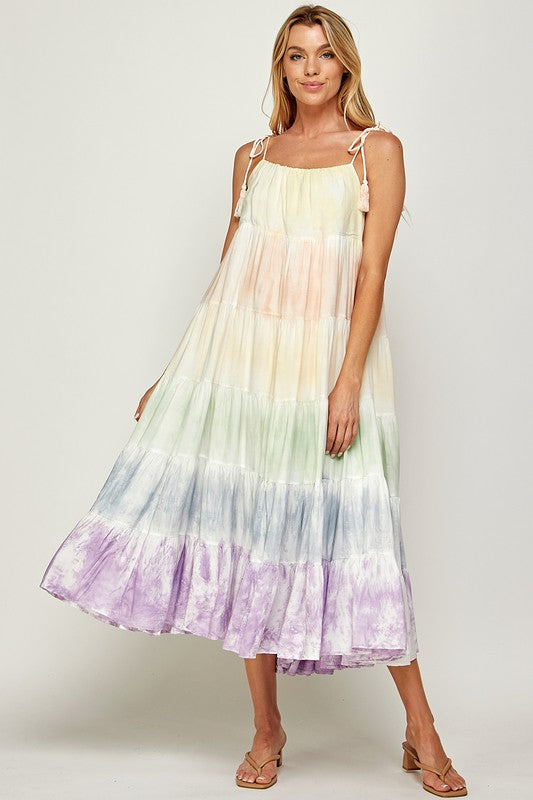 Rainbow Maxi Dress