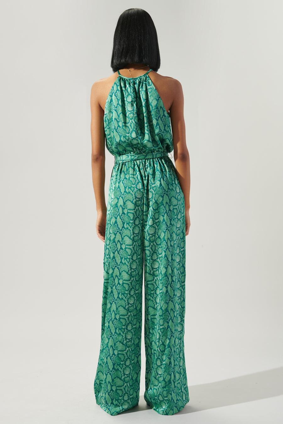 Gwen Snake Print Jumpsuit