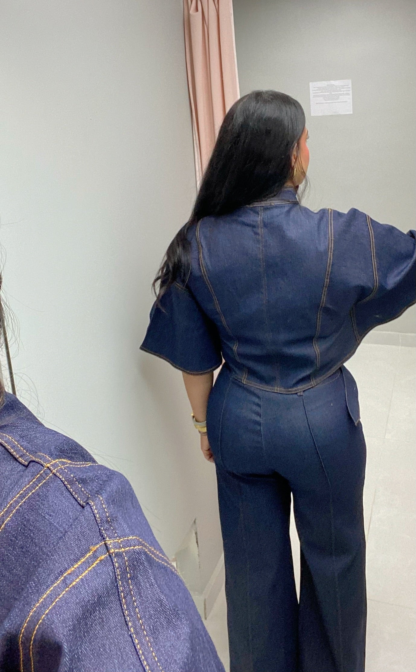 Tania Dark Denim Set