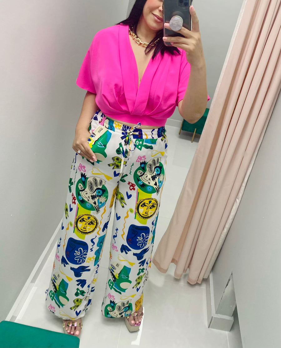 Summer Print Pants