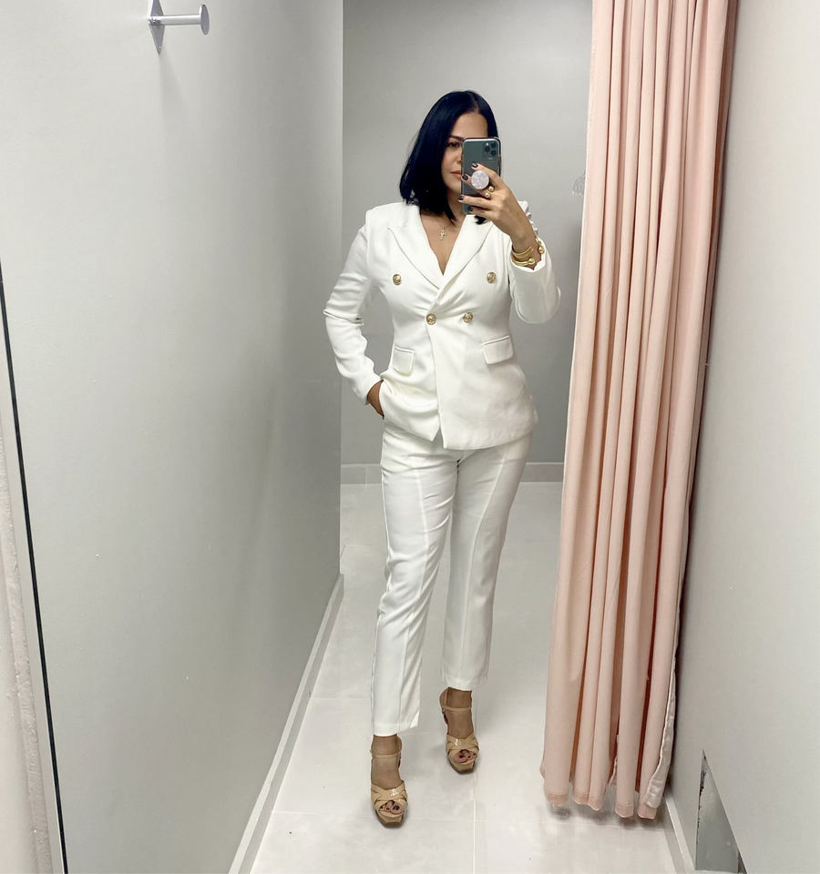 White Blazer