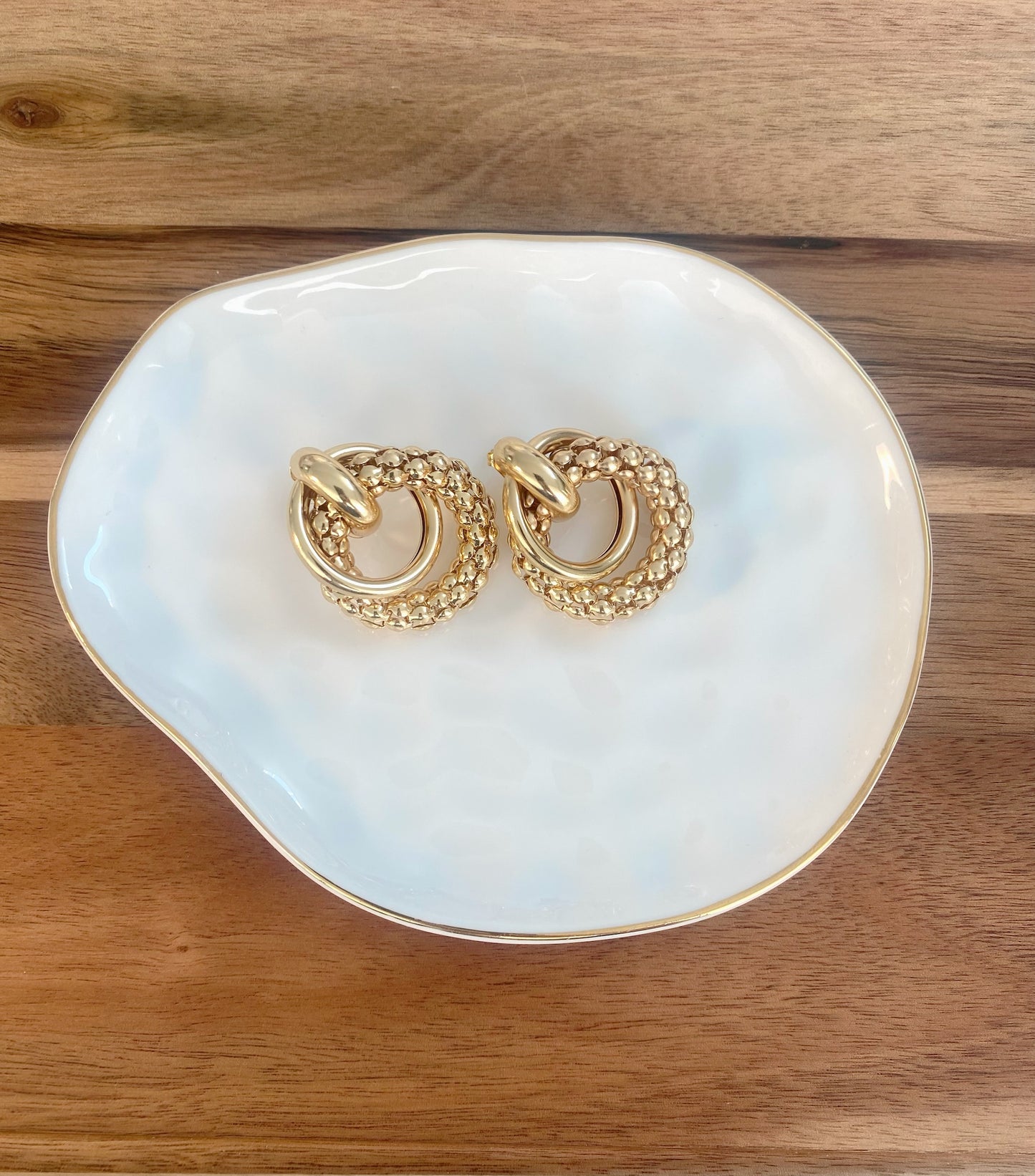 Gold Vintage Earrings