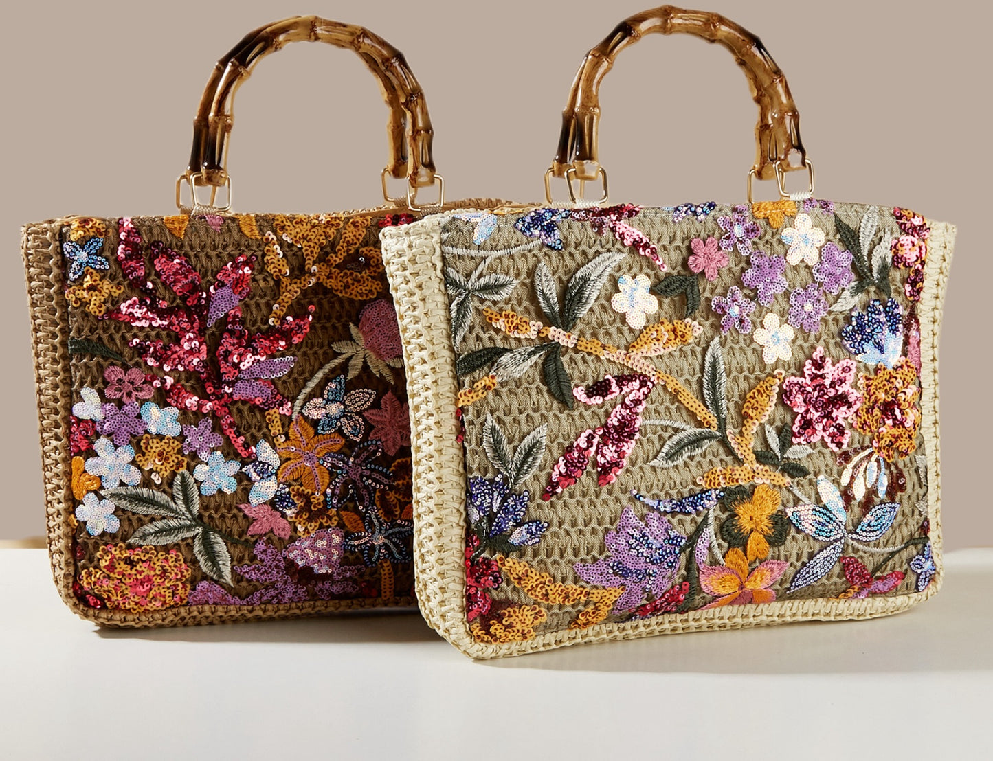 Embroidered & Sequins Bag