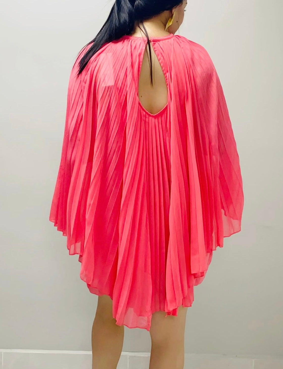 Coral Elisa Dress