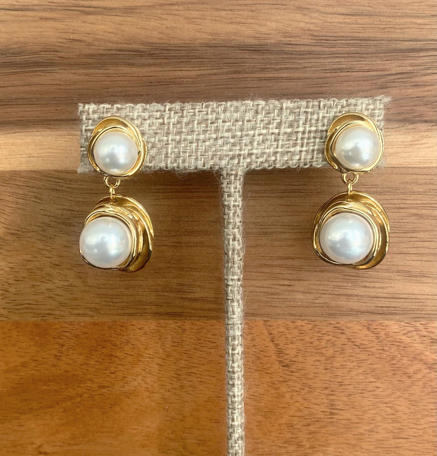 Pearls Drop Earrings