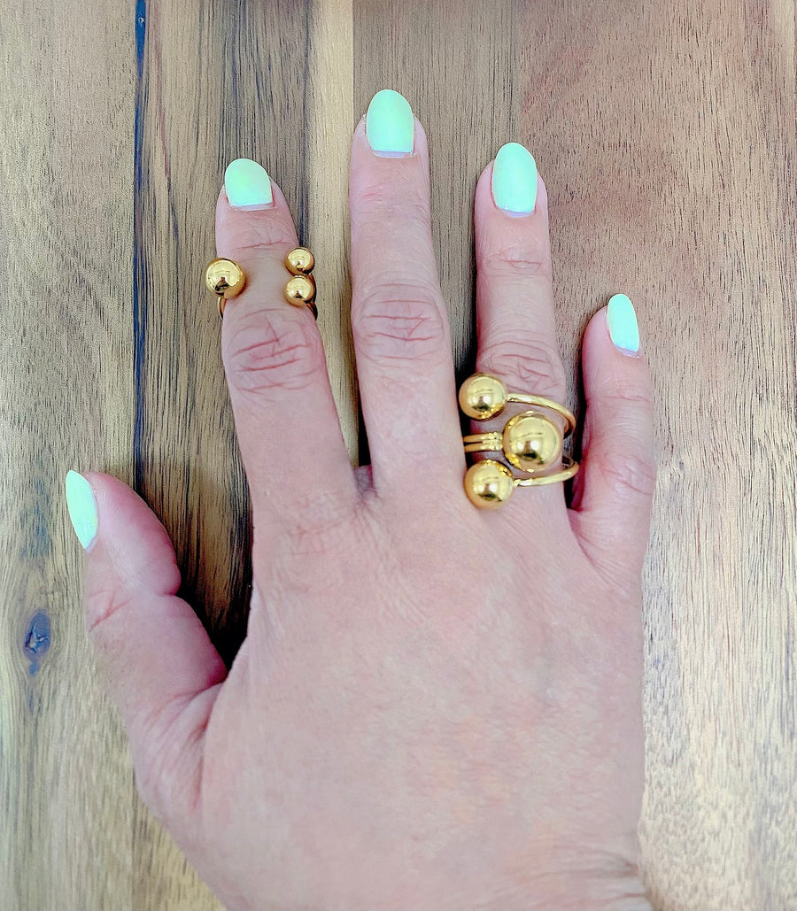 Rounded Open Ring