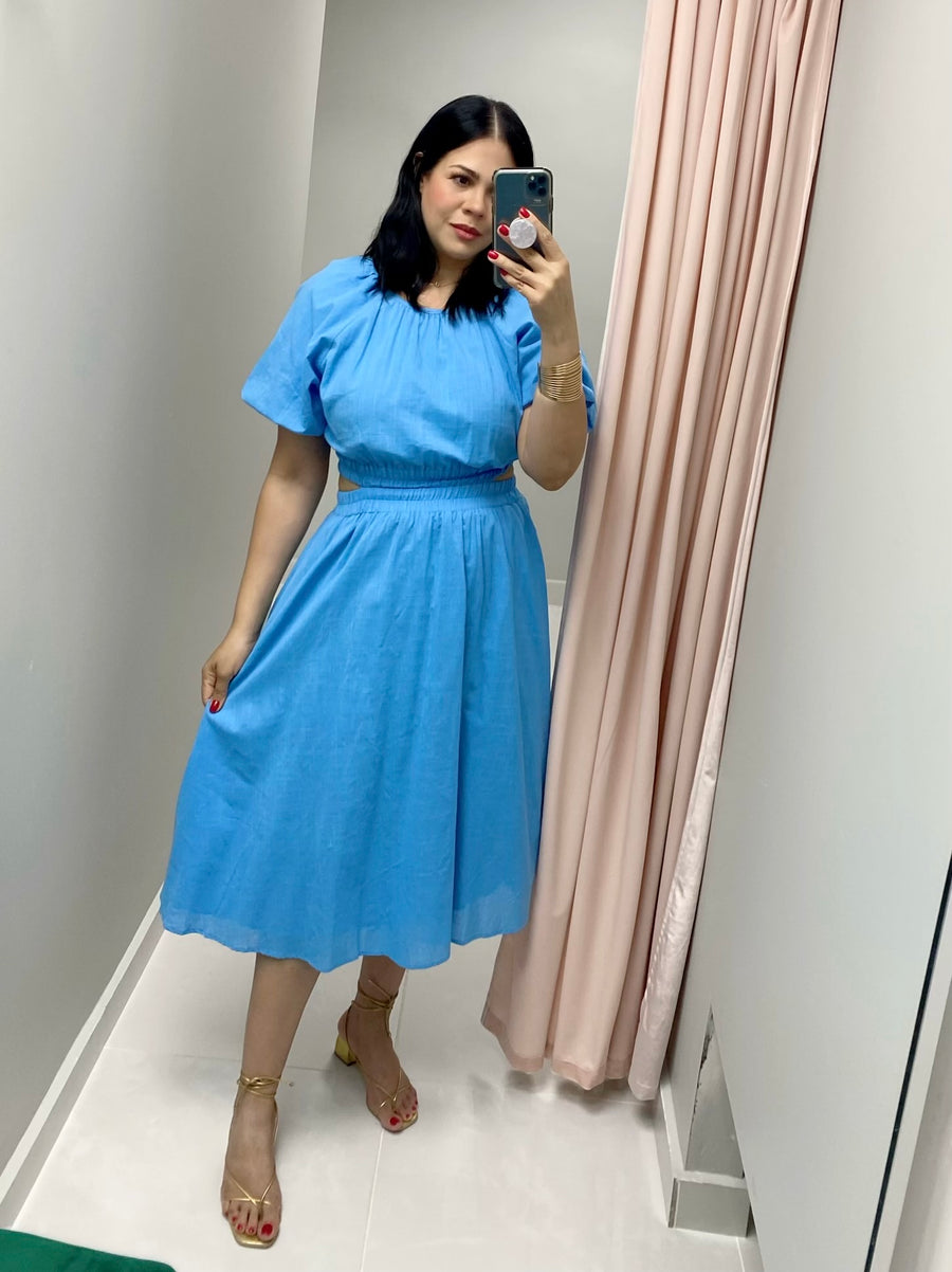 Celia Blue Dress