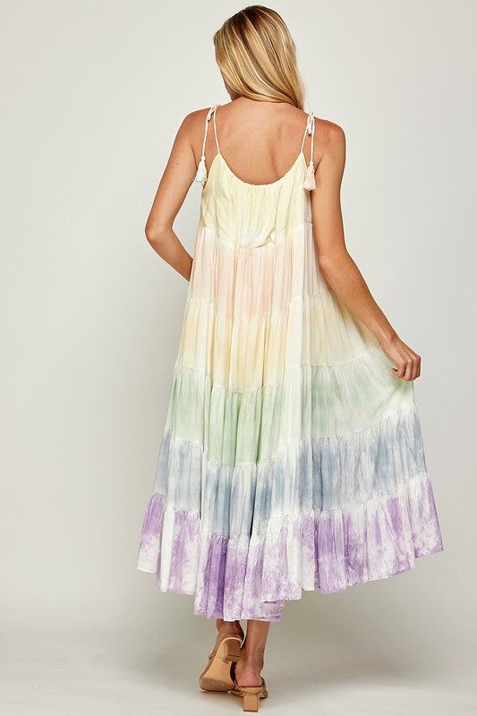 Rainbow Maxi Dress