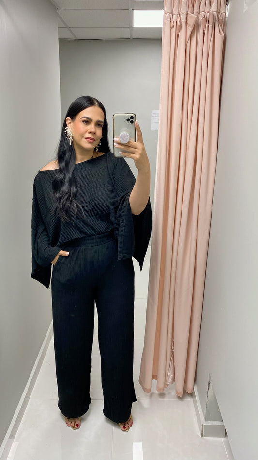 Black Loungewear Set