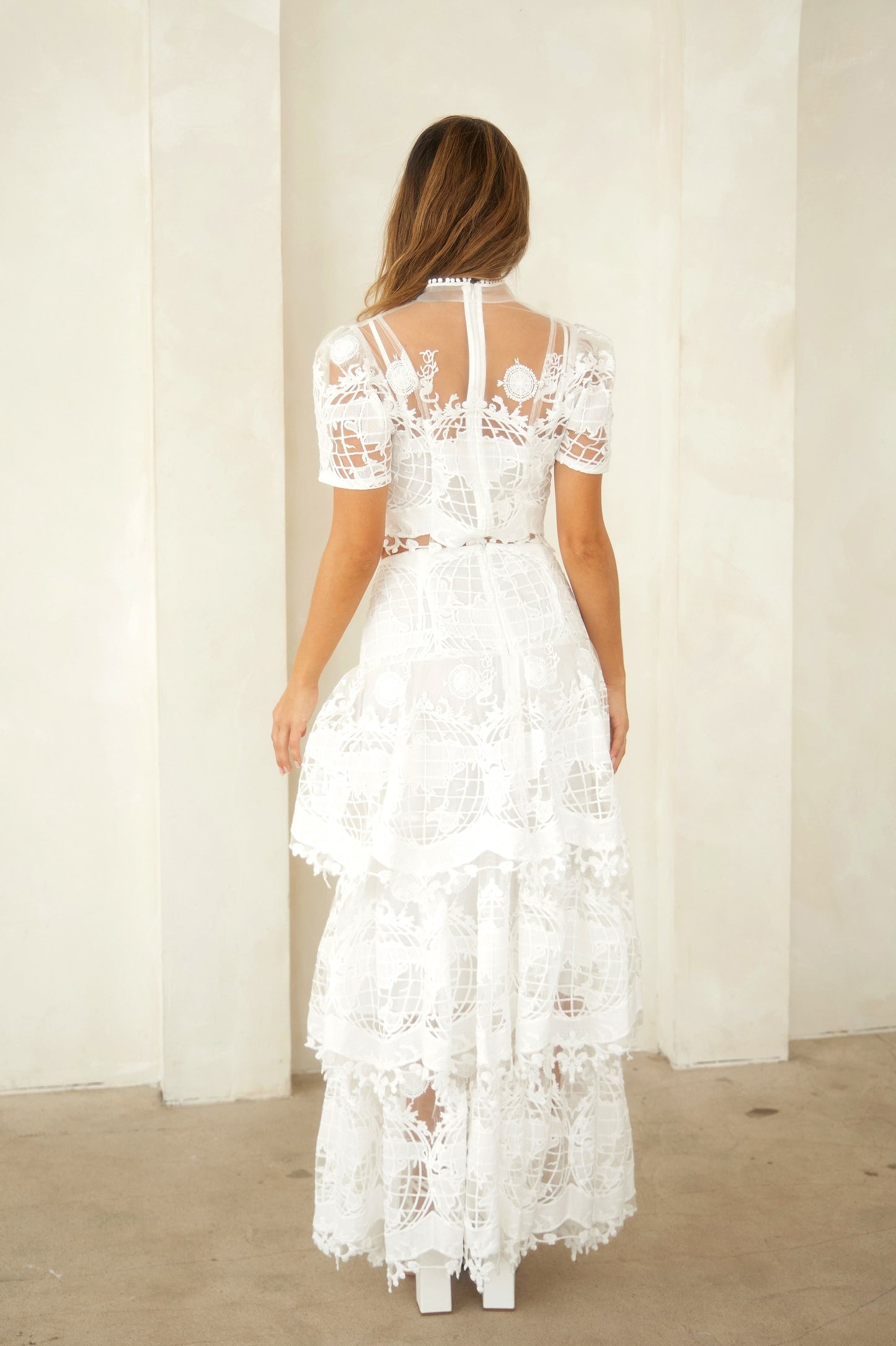 Sydney Lace Skirt Set