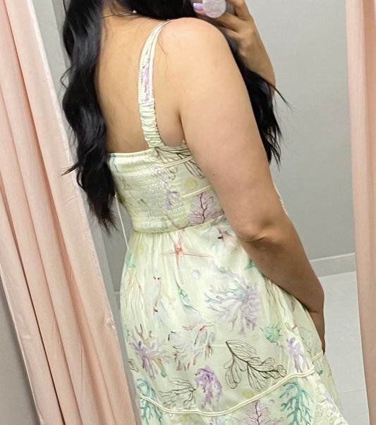 Coral Mini Dress