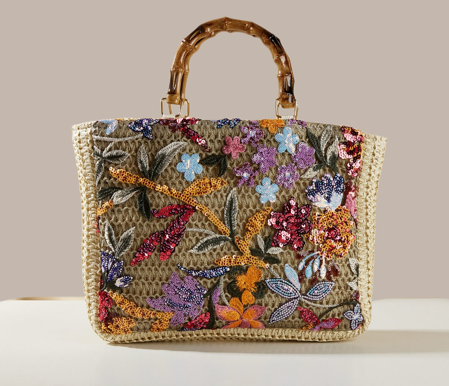 Embroidered & Sequins Bag