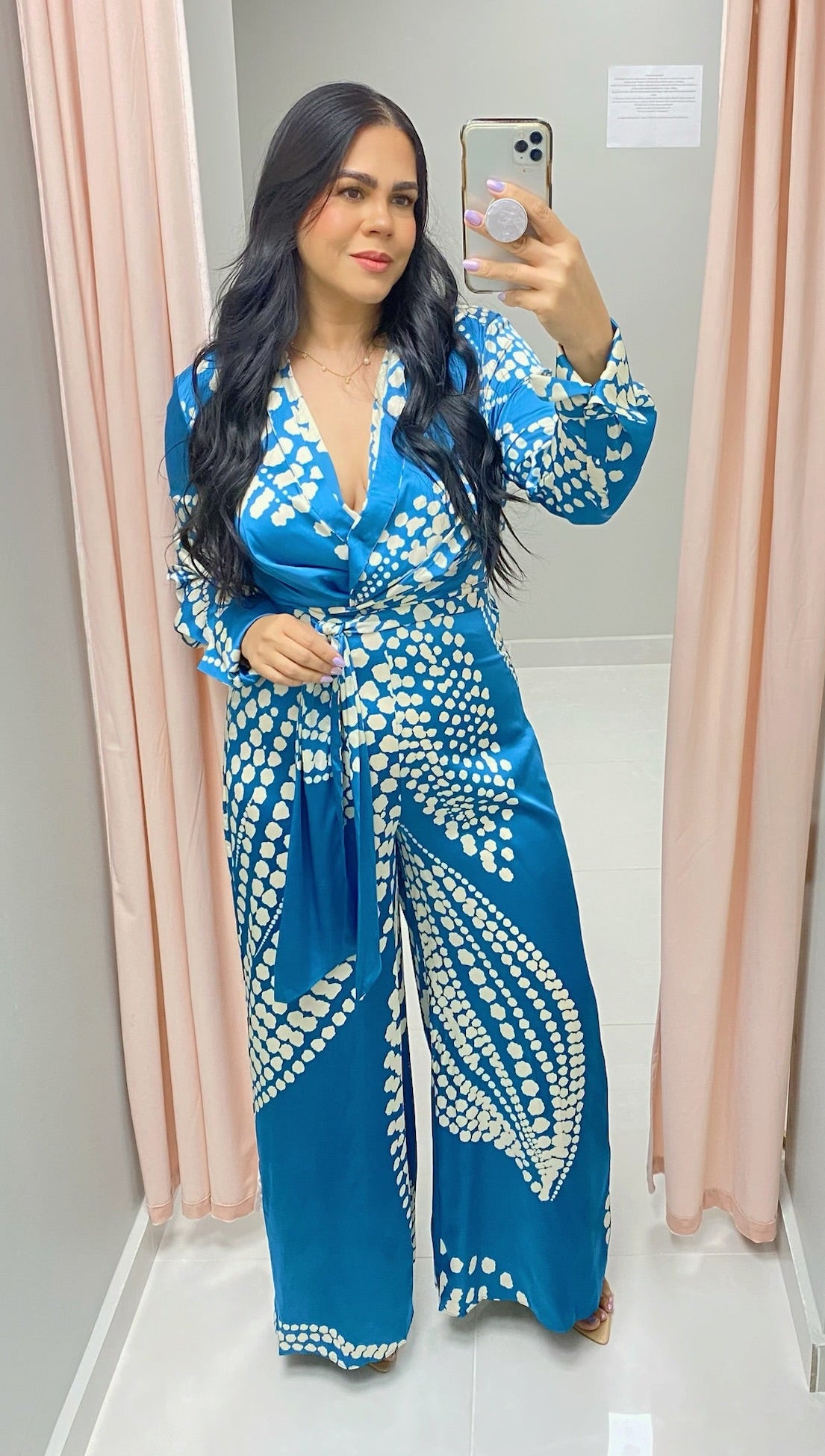 Aria Teal Jumpsuit