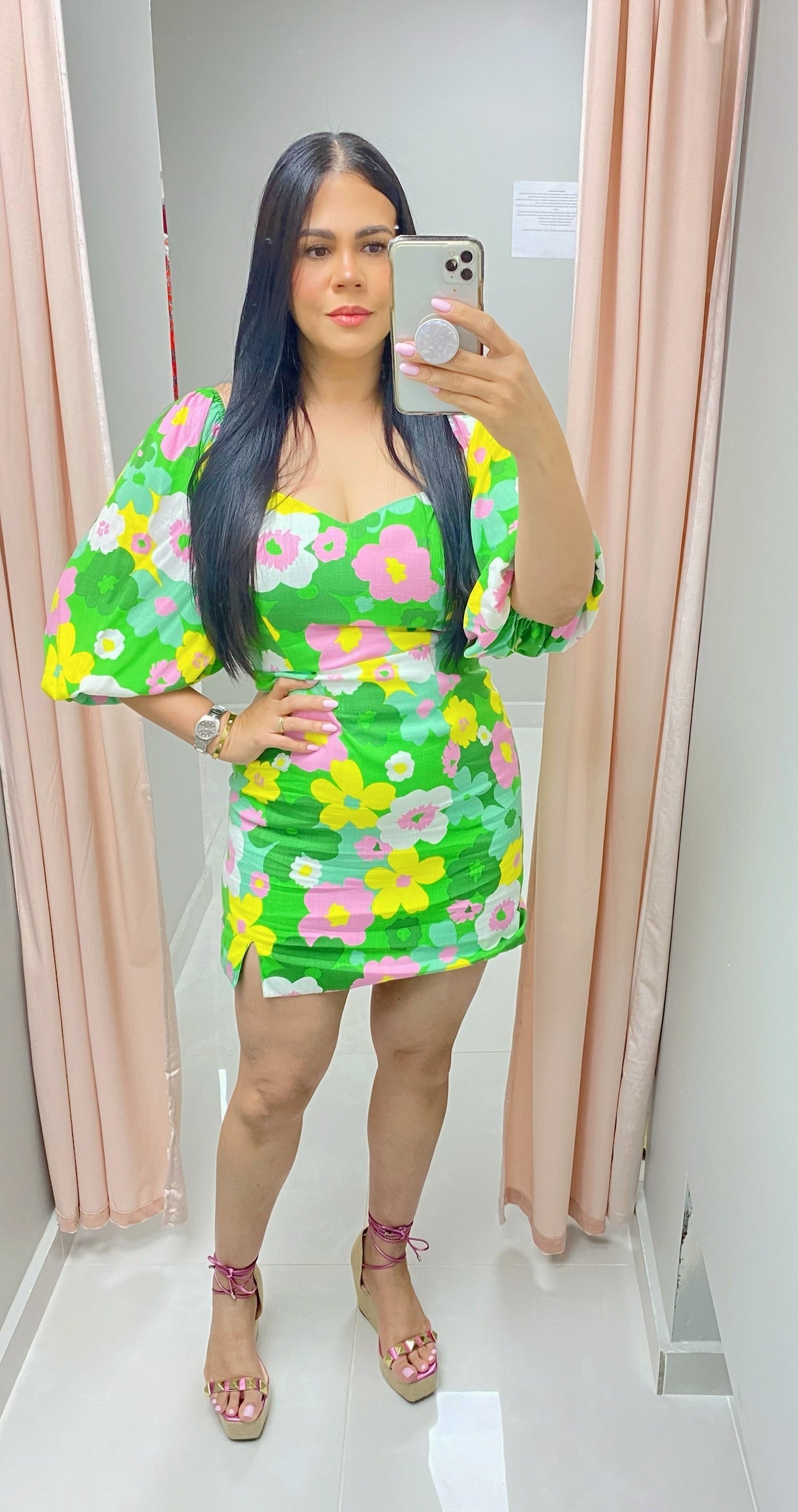 Veronica Floral Mini Dress
