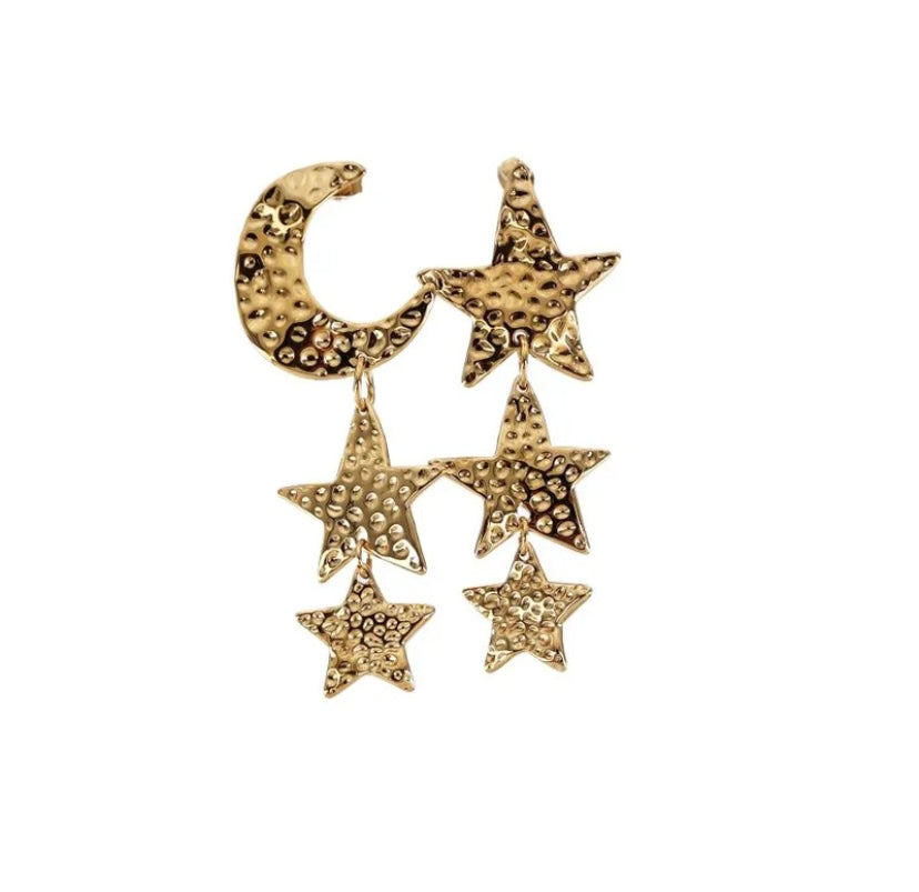 Moon/Stars Earrings