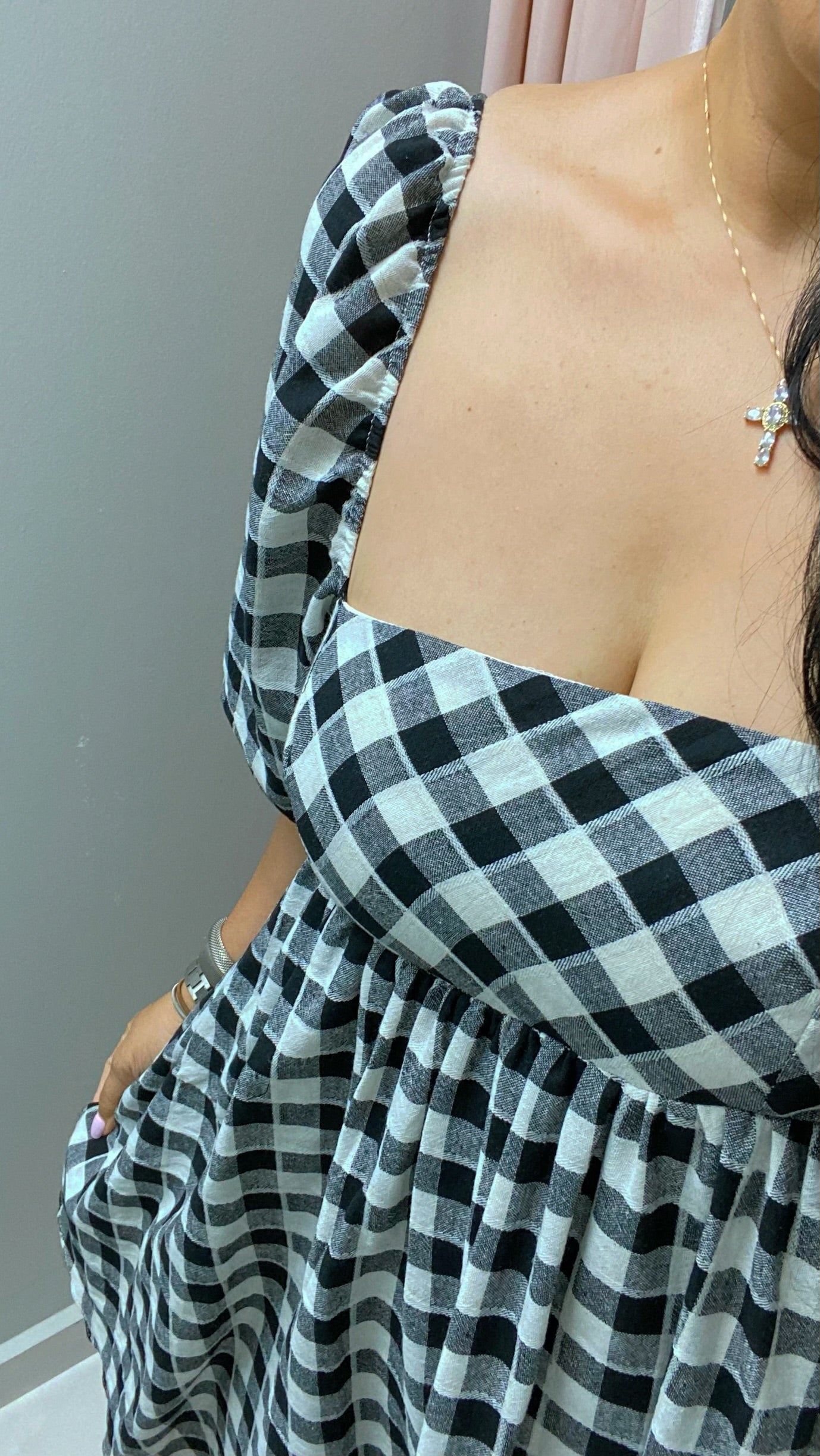 Gianna Gingham Dress