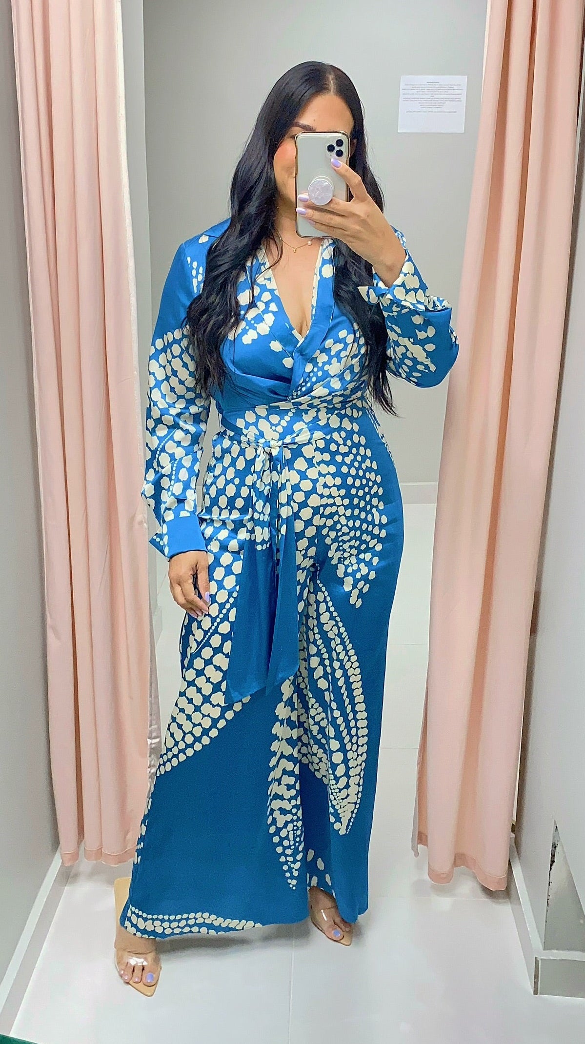 Aria Teal Jumpsuit