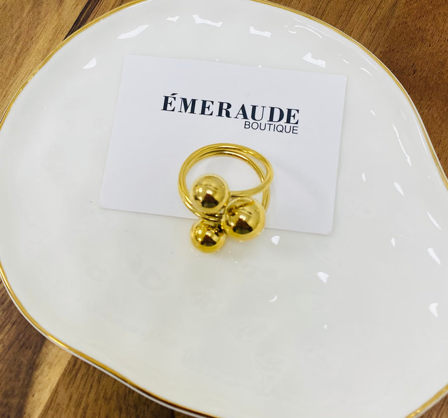 Rounded Open Ring