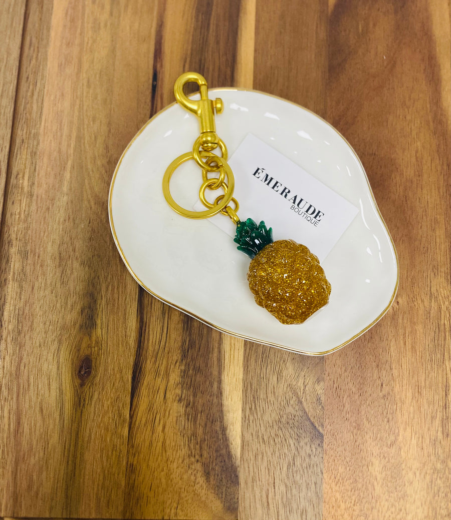 Pineapple Keychain