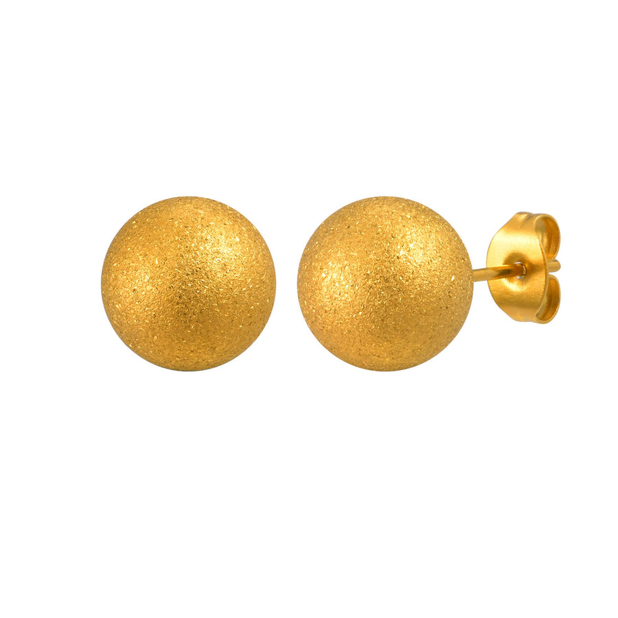 Sphere Gold Earring