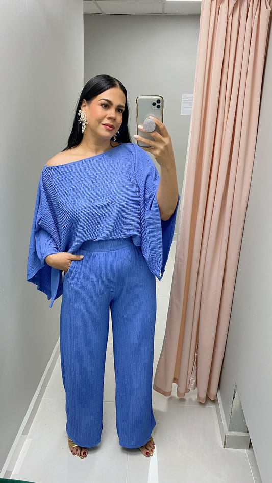 Blue Loungewear Set