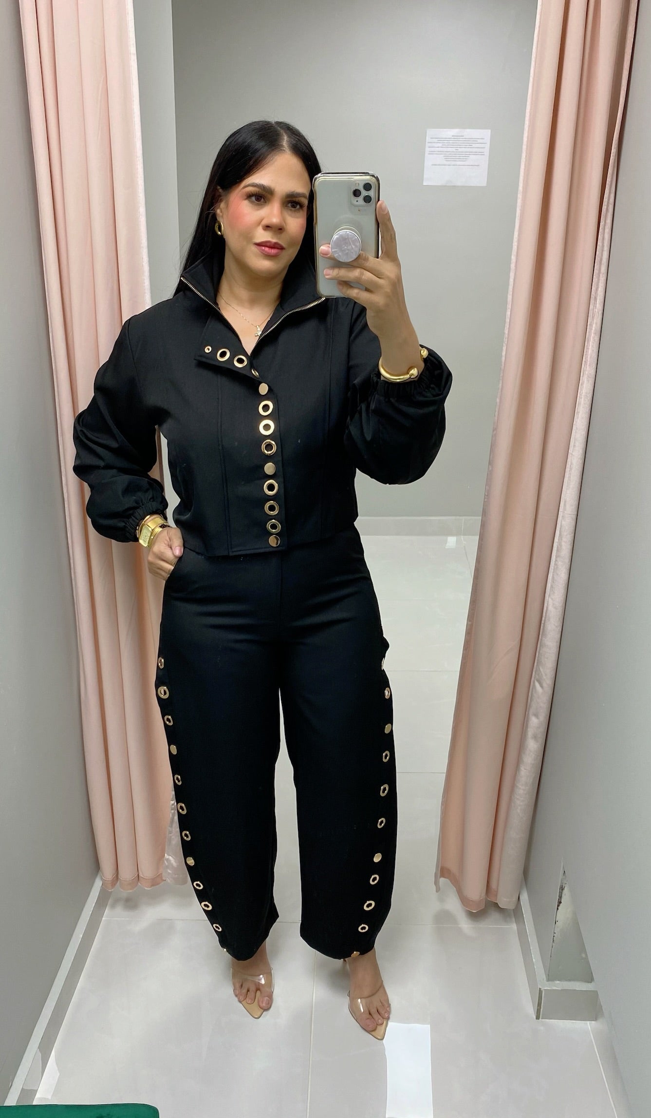 Victoria Onyx Pant Set