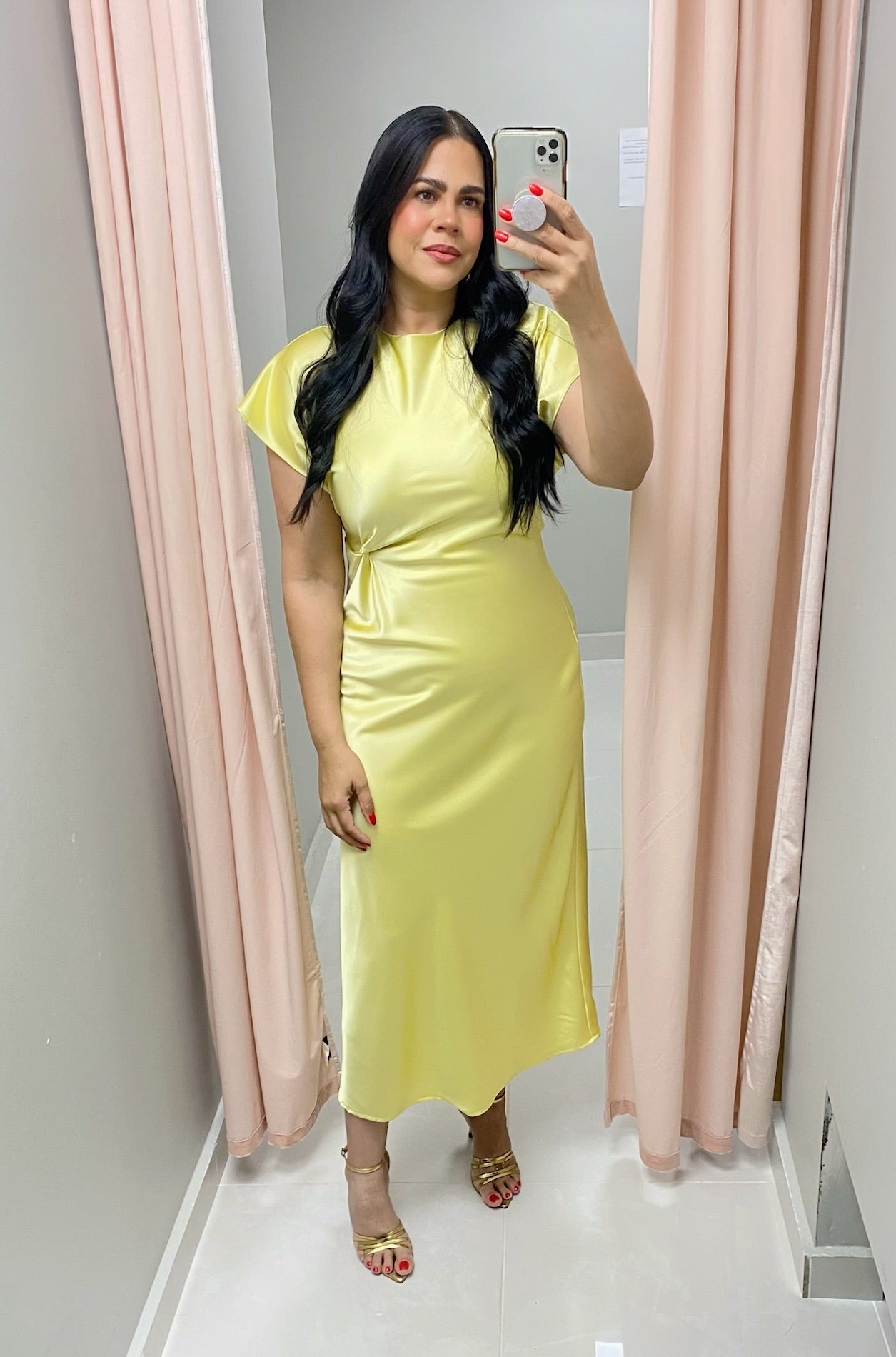 Candace Yellow Dress