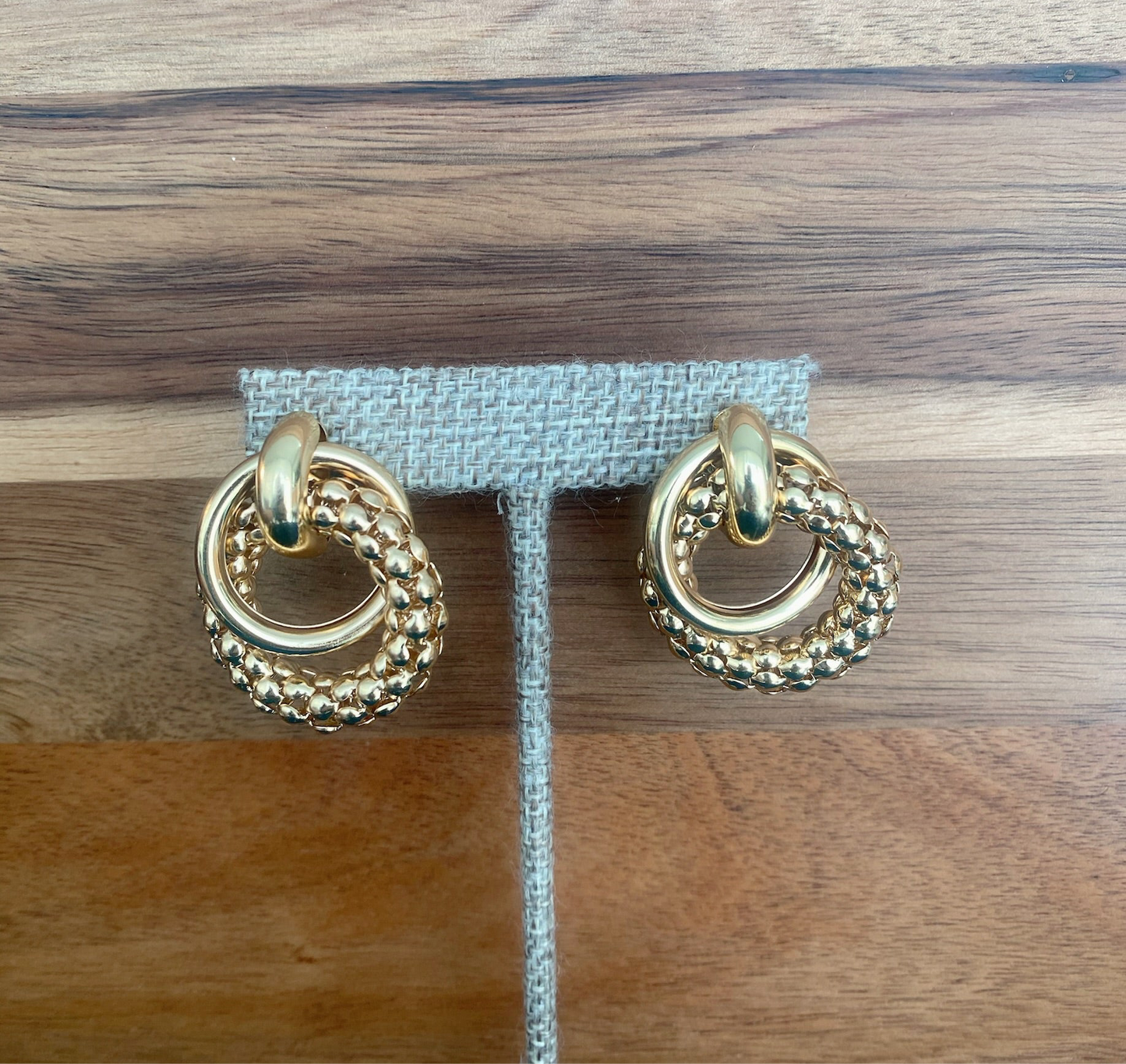 Gold Vintage Earrings