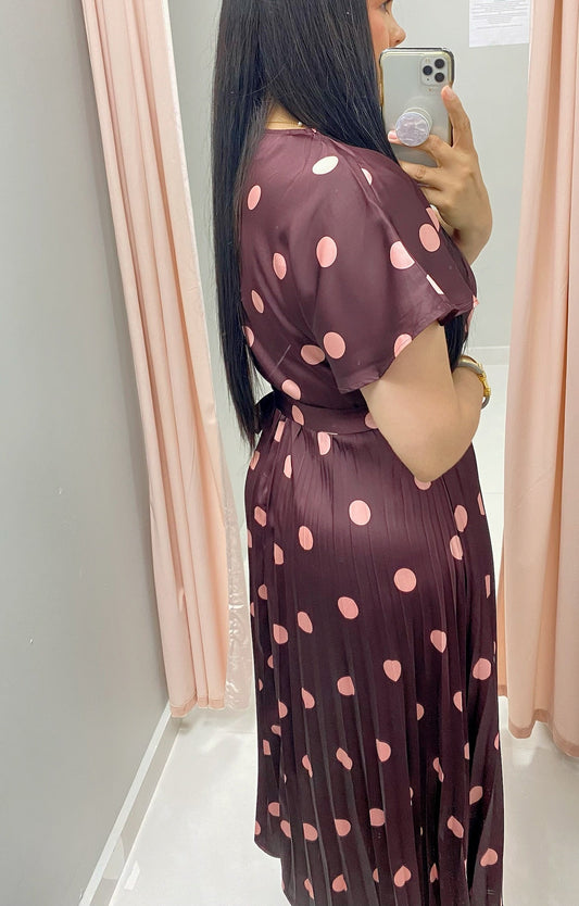 Sabina Polka Dot Dress