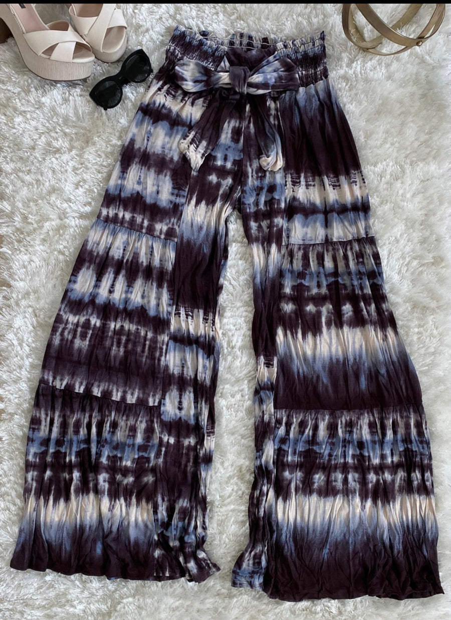 Tie-Dye Palazzo Pants