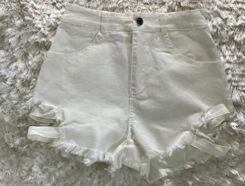 Distress Denim Short