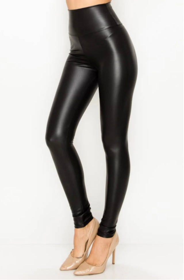 Faux Leather Leggings