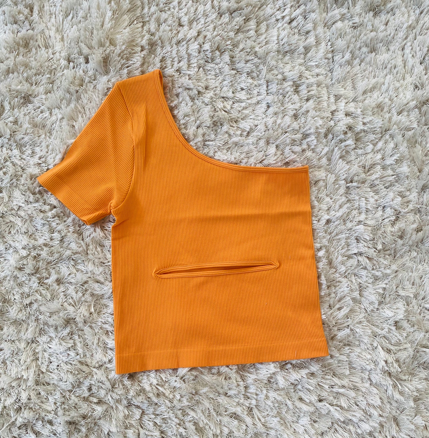 One Shoulder Cut Out Basic