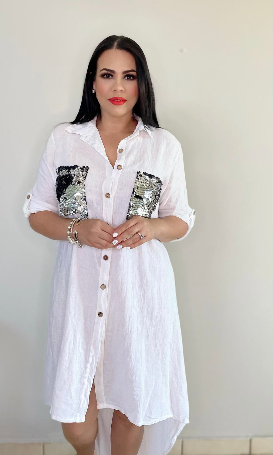 Resort Linen Dress Shirt