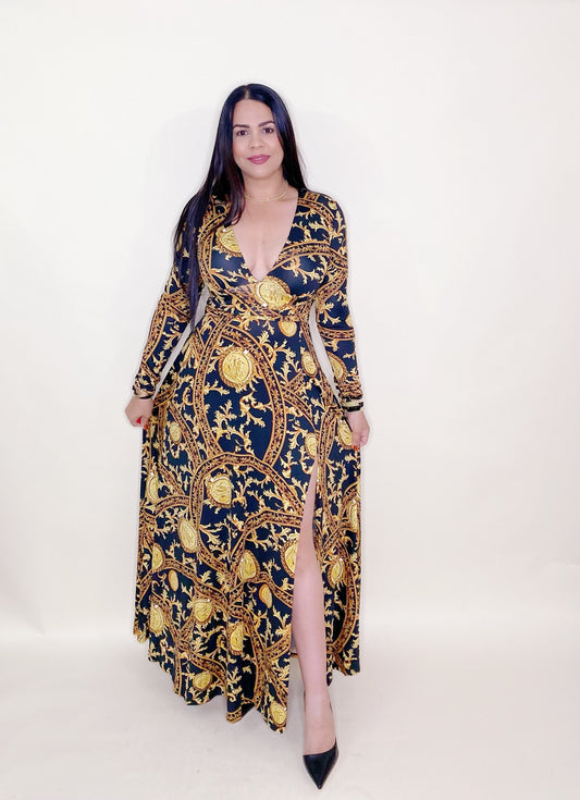 Venetian Maxi Dress