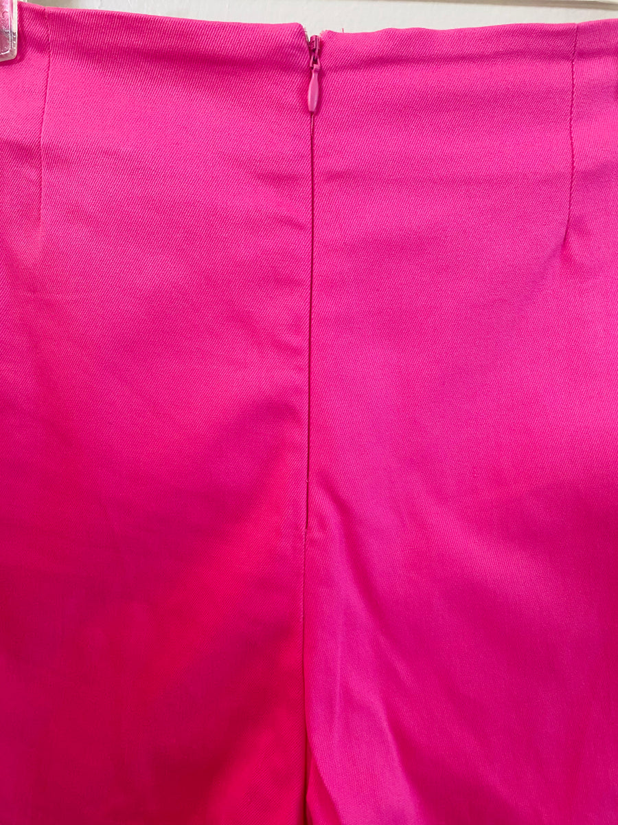 Hot Pink Denim Skort